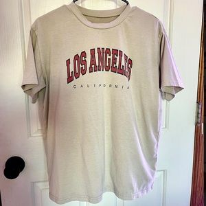 Oversized Los Angles Tee Shirt